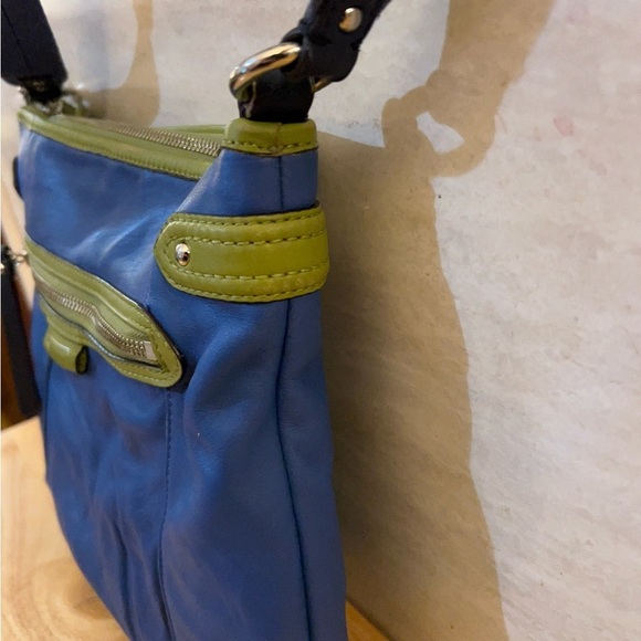 Blue and Green Crossbody Shoulder Bag - Brand Unknown - Picture 5 of 14